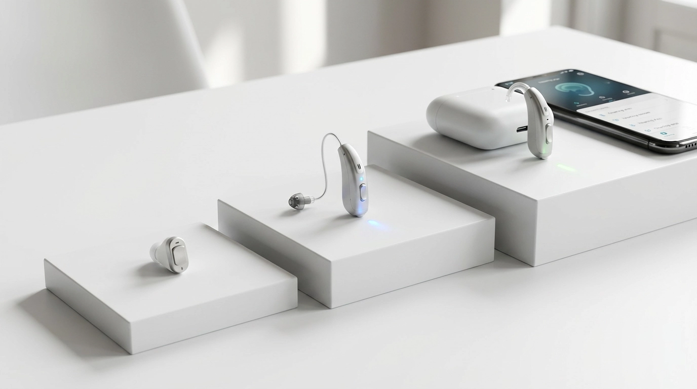 Hearing aid technology levels
